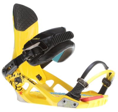 Men's 2013 National Snowboard Bindings Yellow