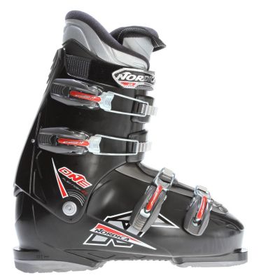 Men's 2013 One 45 Ski Boots Silver Black