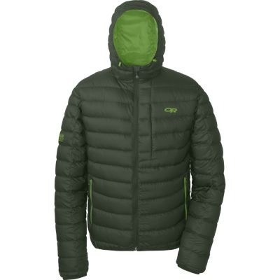 Men's 2013 Transcendent Hoody Jacket Evergreen Green
