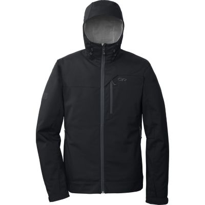 Men's 2013 Transfer Hoody Softshell Jacket Black