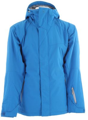 Men's 2013 Next Mission Solid Snowboard Jacket Pacific Blue