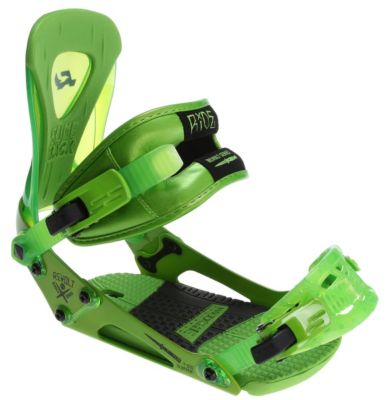 Men's 2013 Revolt Snowboard Bindings Lime Green
