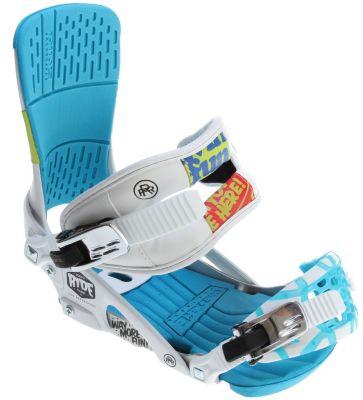 Men's 2013 Rodeo Snowboard Bindings More Fun White