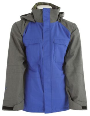 Men's 2013 Ballard Snowboard Jacket Bright Indigo Blue