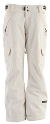 Women's 2013 Highland Insulated Snowboard Pants Creme White