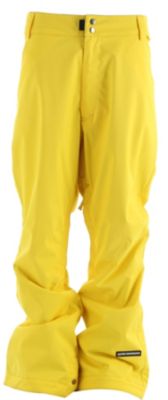 Men's 2013 Madrona Snowboard Pants Yellow