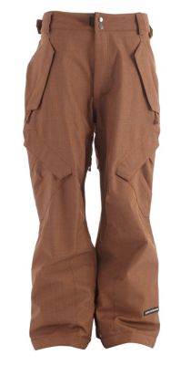 Men's 2013 Phinney Snowboard Pants Dark Orange Denim