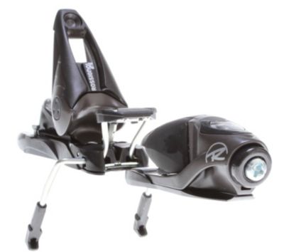Men's 2013 Axiim 110 XL Ski Bindings Dk Gray Brush 100mm Black