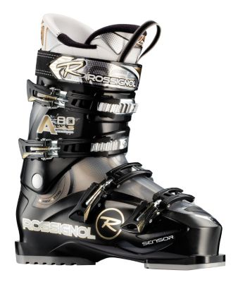 Men's 2013 Alias Sensor 80 Ski Boots Black Transparent