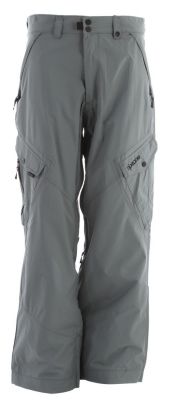 Men's 2013 Strobe Snowboard Pants Silverado Silver Gray