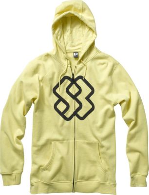 Men's 2013 Faded Full Zip Hoodie Mellow Yellow