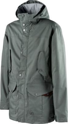 Men's 2013 Fist Snowboard Jacket Grayskull Gray