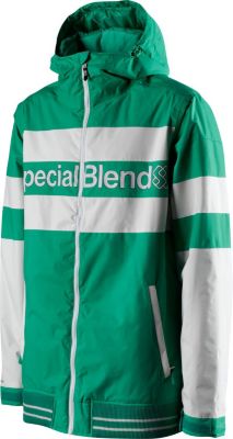 Men's 2013 Unit Snowboard Jacket Homegrown Green
