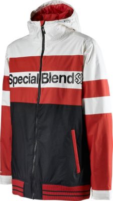 Men's 2013 Unit Snowboard Jacket Markup Red