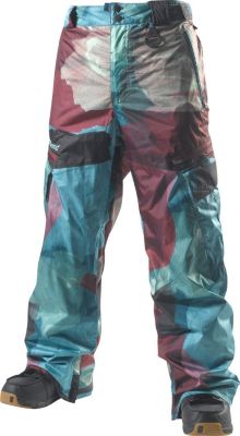 Men's 2013 Annex Snowboard Pants North Shore Warpaint Blue Purple