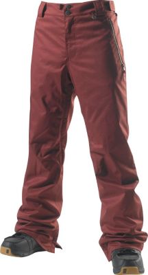 Men's 2013 Dive Snowboard Pants Merlot Red