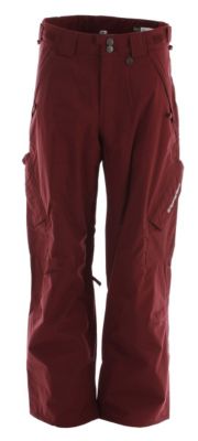 Men's 2013 Strike Snowboard Pants Merlot Red