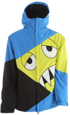 Men's 2013 Snaggleface Snowboard Jacket Blue
