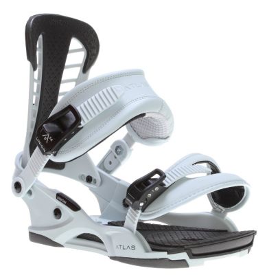Men's 2013 Atlas Snowboard Bindings Matte Stone Gray