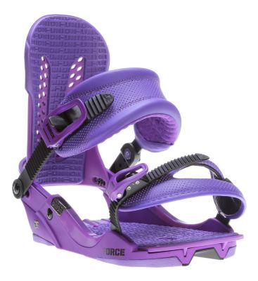 Men's 2013 Force Snowboard Bindings Purple