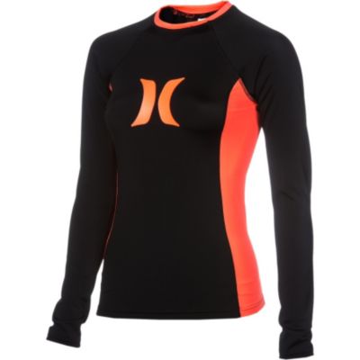 Women's One and Only Long Sleeve Rashguard - Black