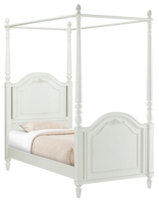Panel Poster Bed With Framed Top