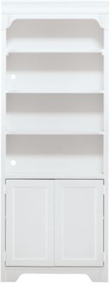 Dana Wide Bookcase With Doors
