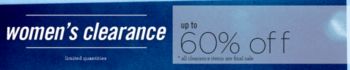 WOMEN'S CLEARANCE