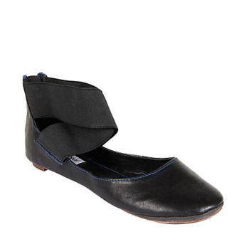 SKOOLGRL BLACK ballet flats womens large shoes on sale