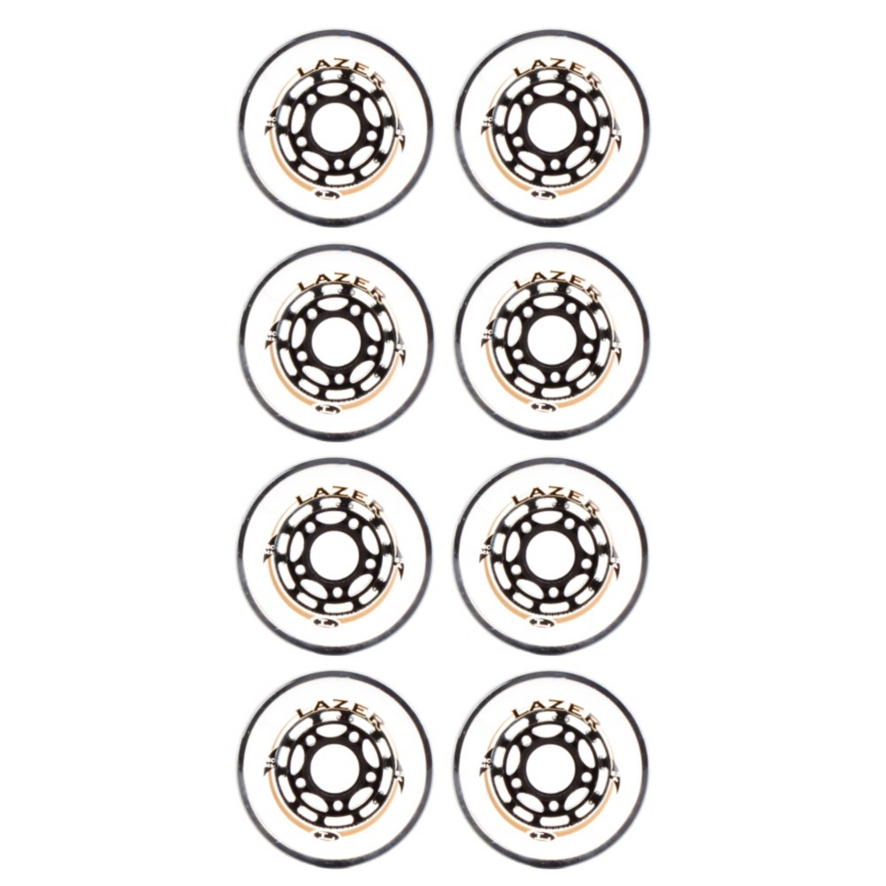 Labeda Lazer Inline Skate Wheels - 8 Pack 2012