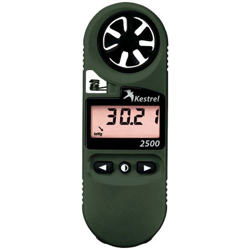 Kestrel 2500NV Pocket Weather Meter, Olive Drab, medium