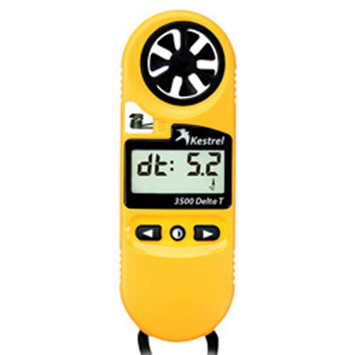 Kestrel 3500DT Pocket Weather Meter, Yellow, medium