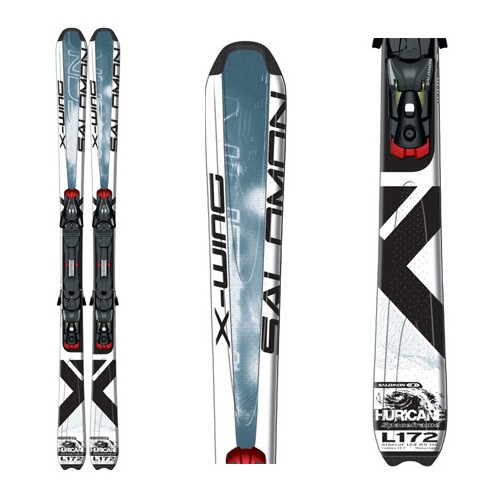 Salomon XW Hurricane Skis with Z10 Ti Bindings