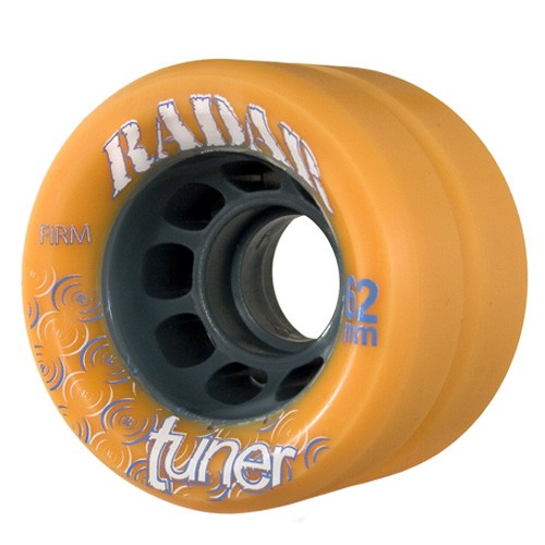 Radar Tuner Roller Skate Wheels - 4 Pack, Orange, swatch