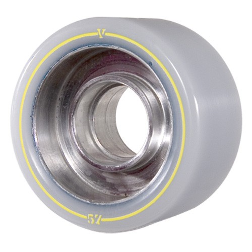 Radar Varsity Plus Roller Skate Wheels - 4 Pack, White, medium