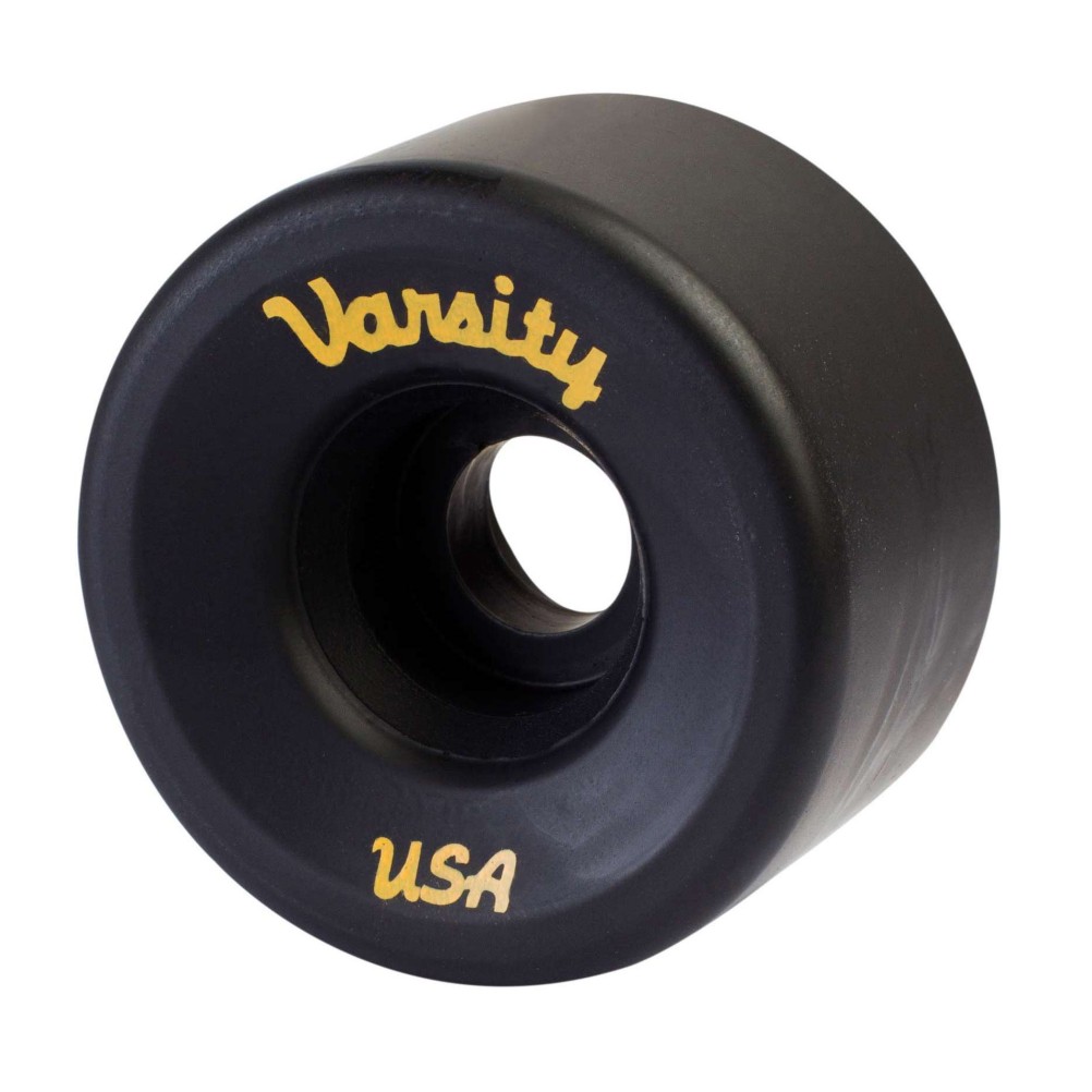 Radar Varsity 57mm Roller Skate Wheels - 4 Pack, Black, medium