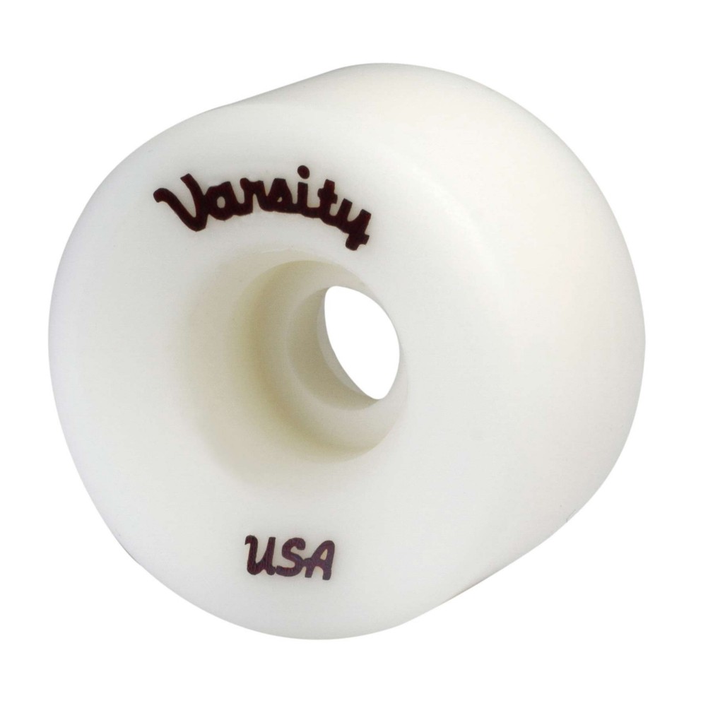 Radar Varsity 57mm Roller Skate Wheels - 4 Pack, White, swatch