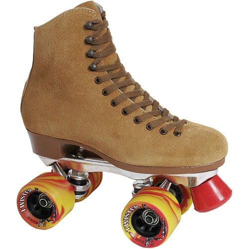 SureGrip International 1300 Tan Super X Twister Artistic Roller Skates
