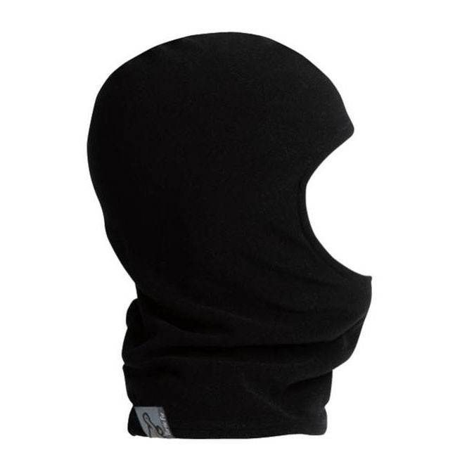 Turtle Fur Micro Fur Balaclava, Black, medium