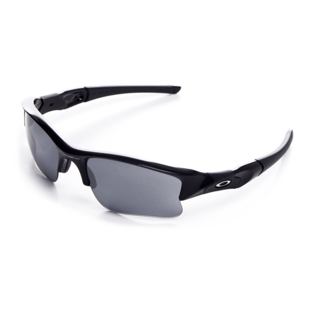 Oakley Flak Jacket XLJ Sunglasses, Black, medium