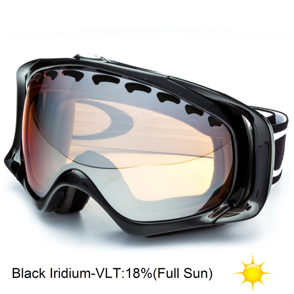 Oakley Crowbar Goggles 2014, Jet Black-Black Iridium, swatch