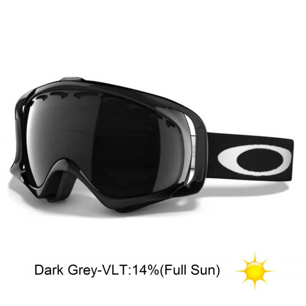 Oakley Crowbar Goggles 2014, Jet Black-Dark Grey, swatch