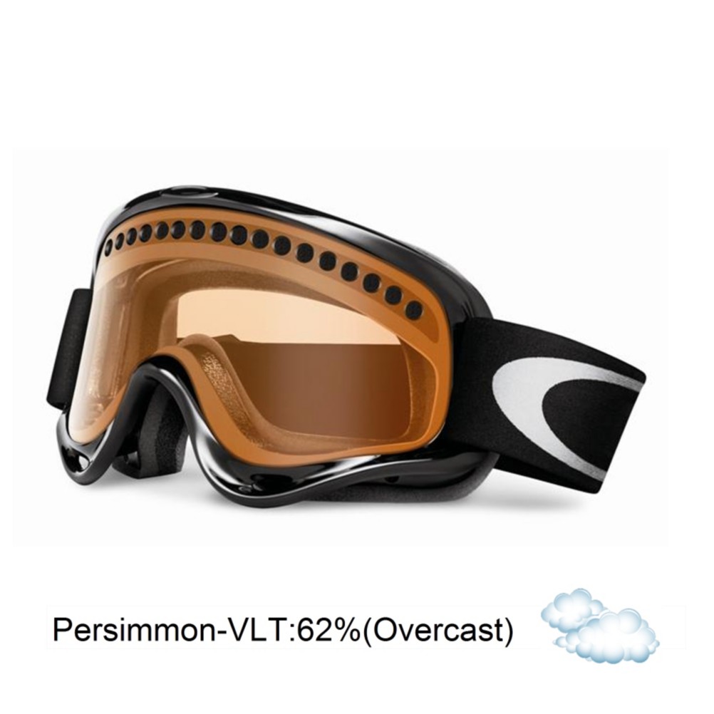 Oakley O Frame Goggles 2013, Jet Black-Persimmon, swatch
