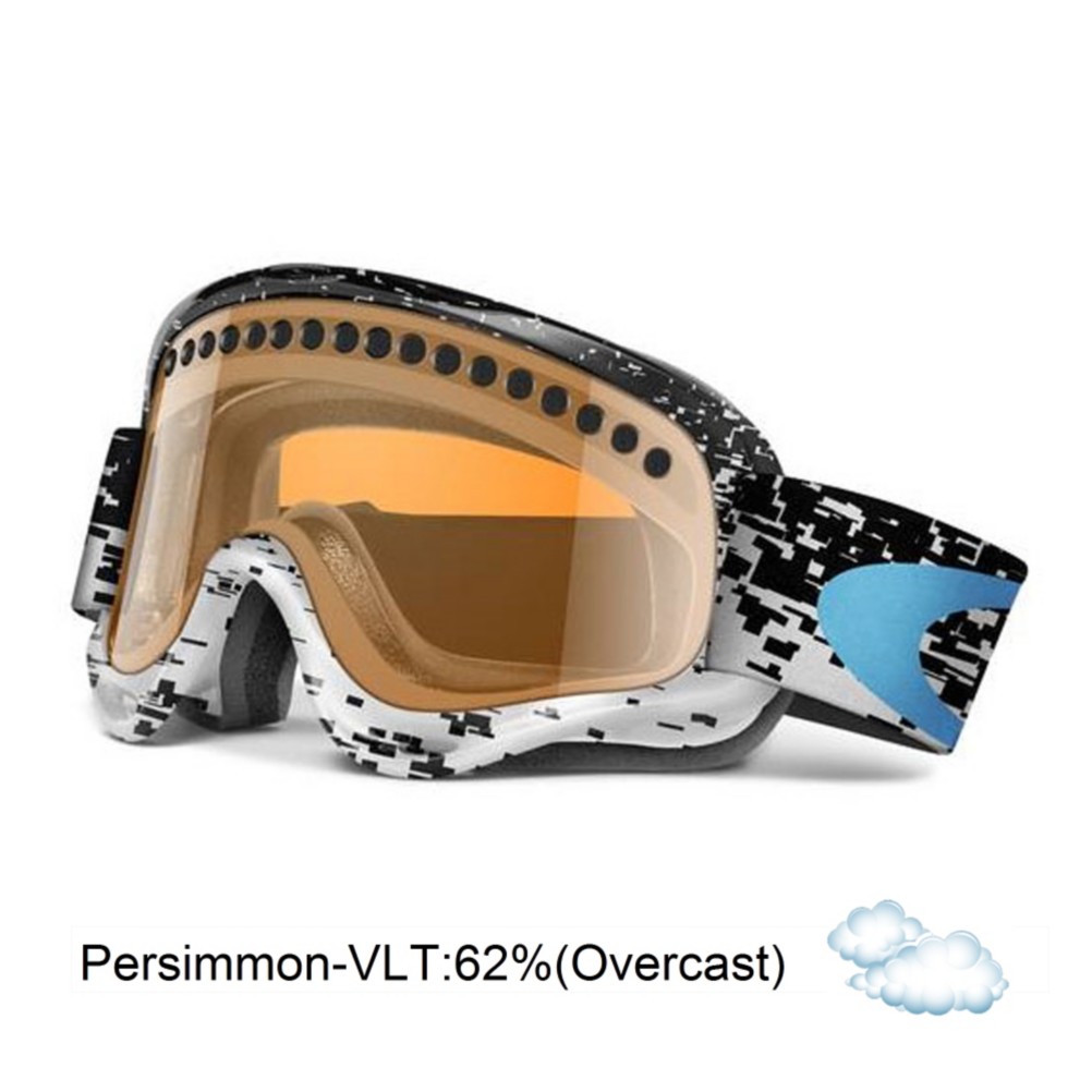 Oakley O Frame Goggles 2013, Pixel Fade Jewel Blue-Persimmon, medium