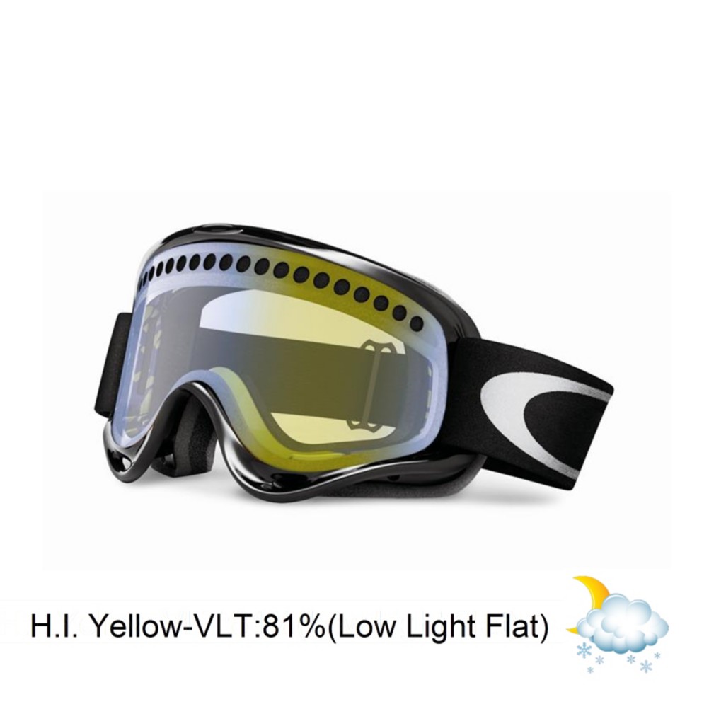 Oakley O Frame Goggles 2013, Jet Black-H.i. Yellow, swatch