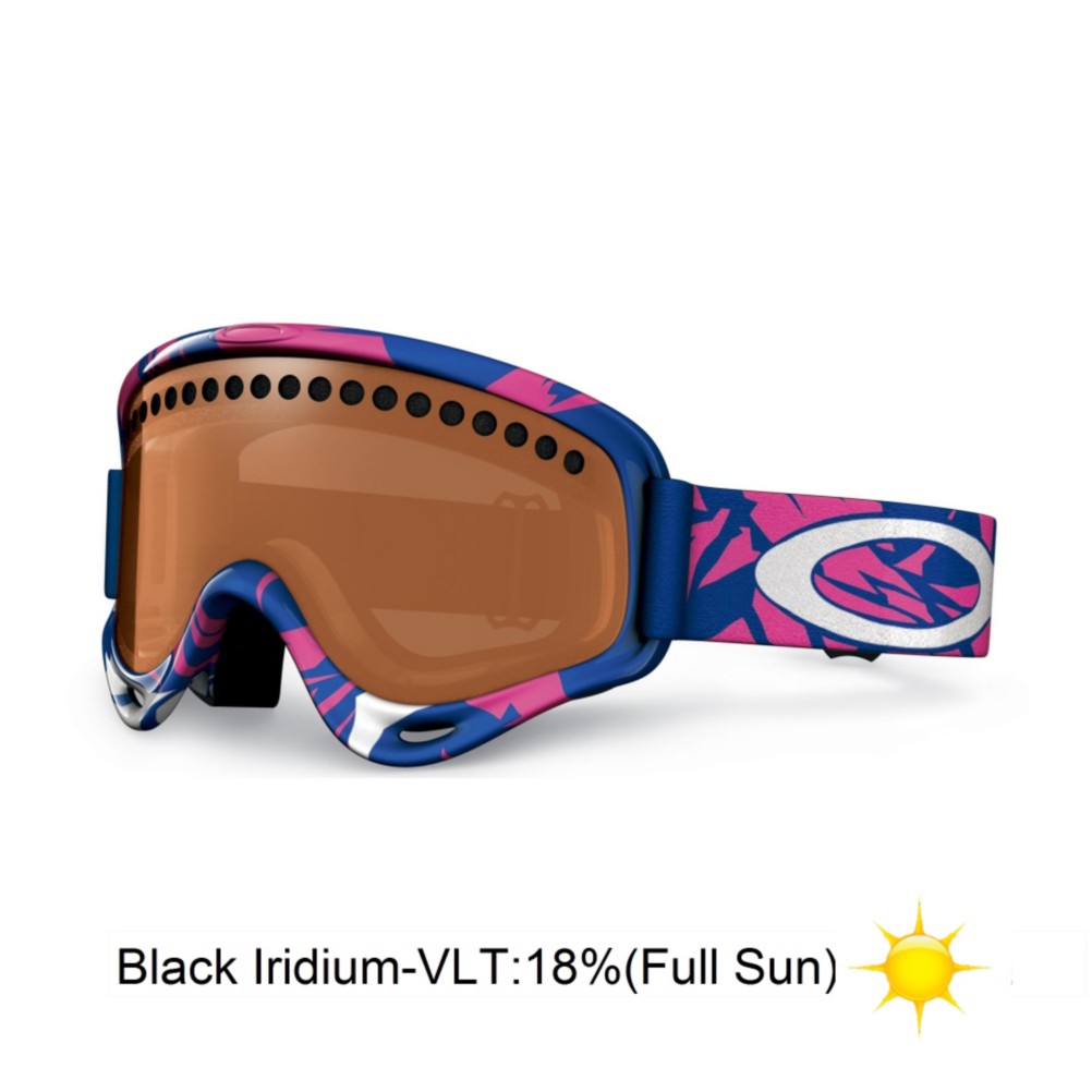 Oakley O Frame Goggles 2013, Glacier Blue Pink-Black Iridiu, swatch