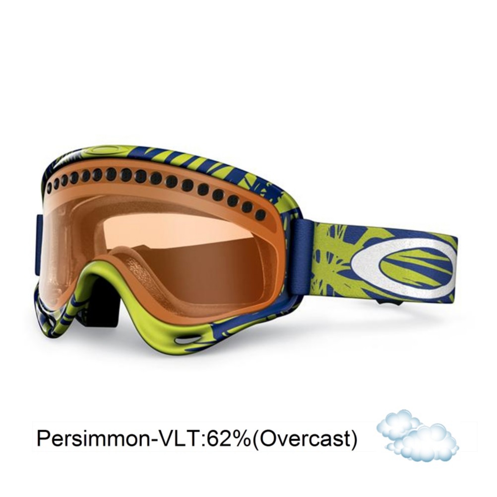 Oakley O Frame Goggles 2013, Scratch Blue Green-Persimmon, swatch