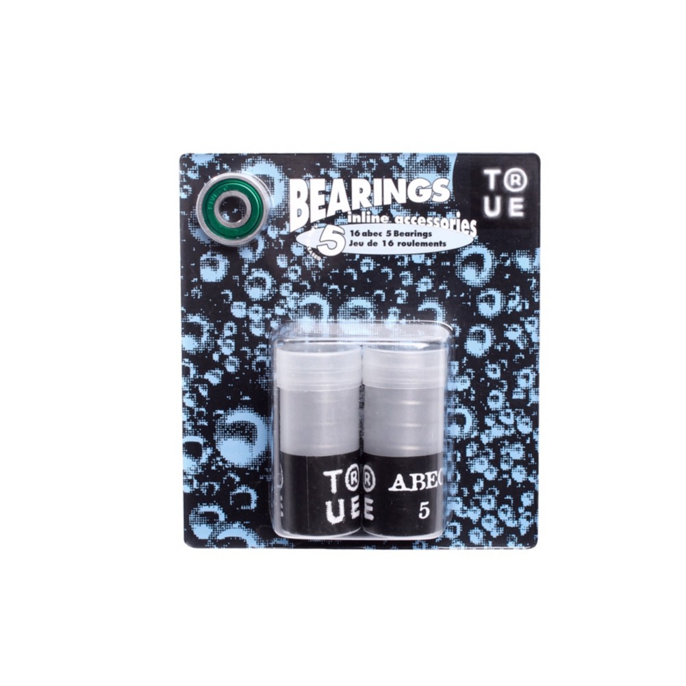 True Sport 608 ABEC 5 Bearings - 16 Pack