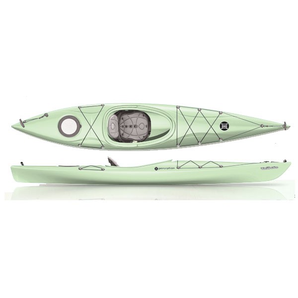 Perception Tribute 12.0 Kayak Recreational Kayak 2013, Light Lime, swatch
