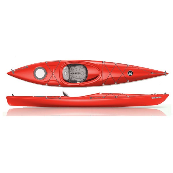Perception Tribute 12.0 Kayak Recreational Kayak 2013, Red, swatch